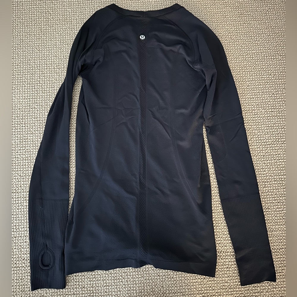 Navy Long Sleeve Lululemon Shirt
